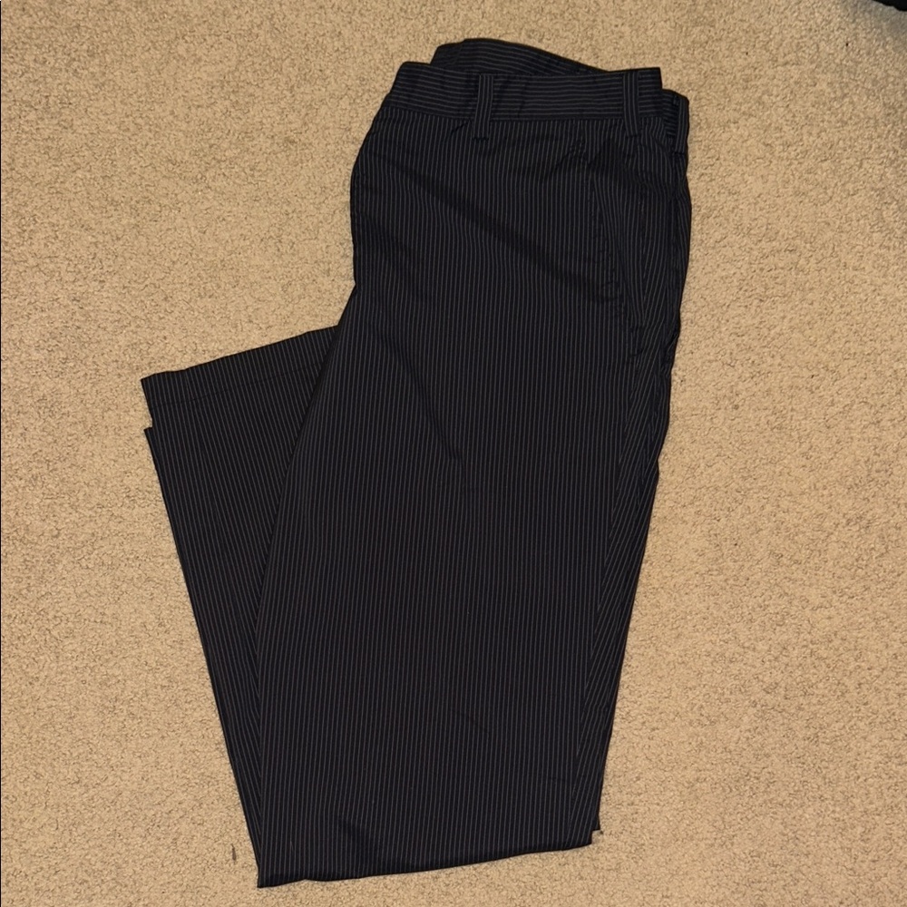 Nike Men's Dark Pinstripe Dress Pants